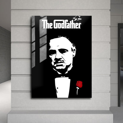Flex Designs Metal Poster The Godfather Cinematic 24 x 36" Home Goods - Movie 1972 Movie Metal Poster
