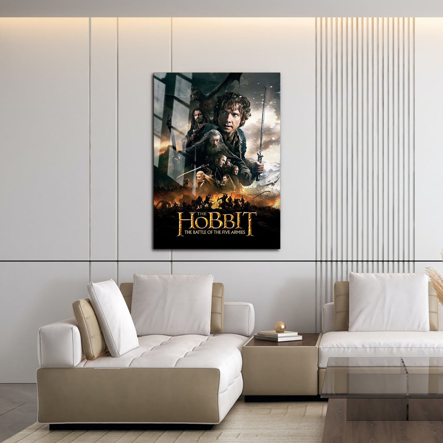 Flex Designs Metal Poster The Hobbit The Battle of the Five Armies 16 x 24" Home Goods - Movie 2014 Movie Metal Poster