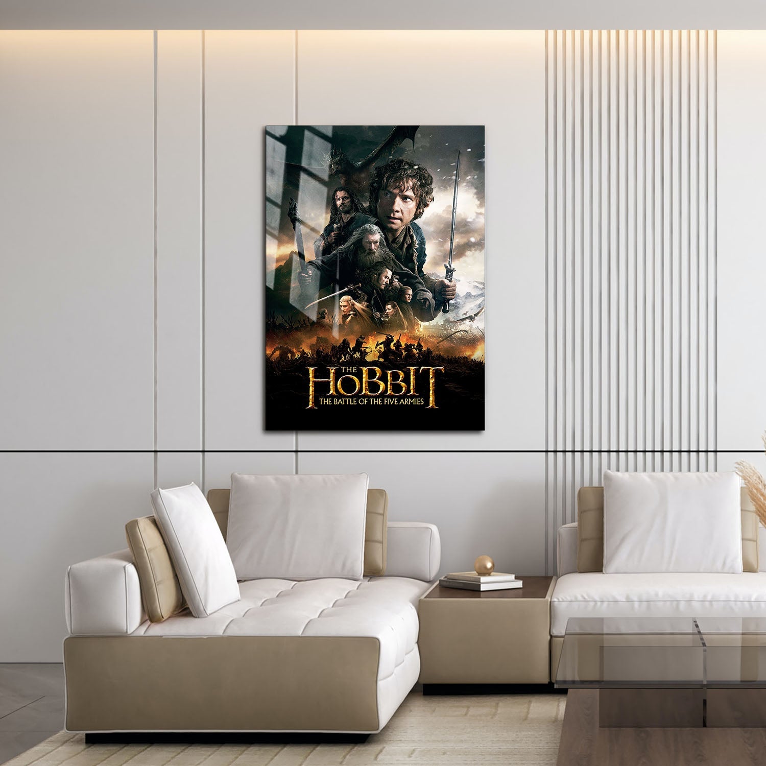 Flex Designs Metal Poster The Hobbit The Battle of the Five Armies 16 x 24" Home Goods - Movie 2014 Movie Metal Poster