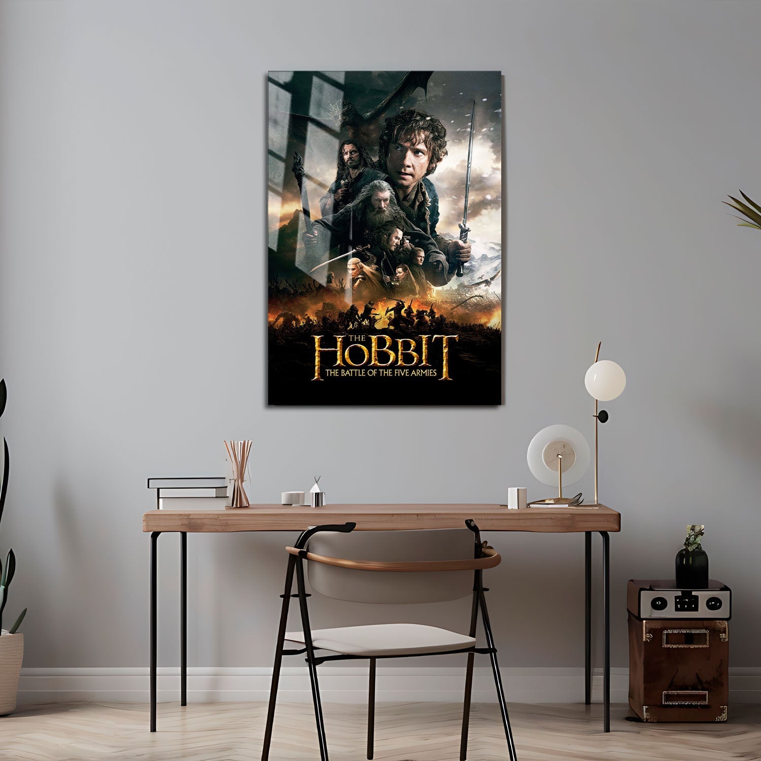 Flex Designs Metal Poster The Hobbit The Battle of the Five Armies 24 x 36" Home Goods - Movie 2014 Movie Metal Poster