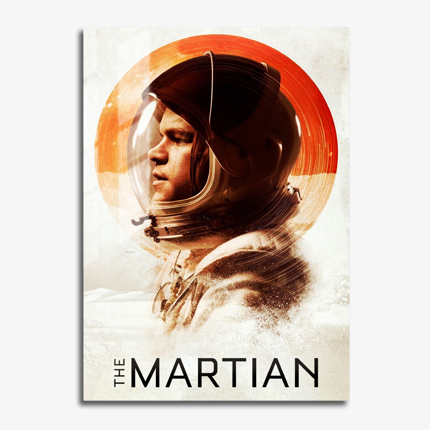 Flex Designs Metal Poster The Martian 11 x 17" Home Goods - Movie 2015 Movie Metal Poster