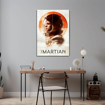 Flex Designs Metal Poster The Martian 24 x 36" Home Goods - Movie 2015 Movie Metal Poster