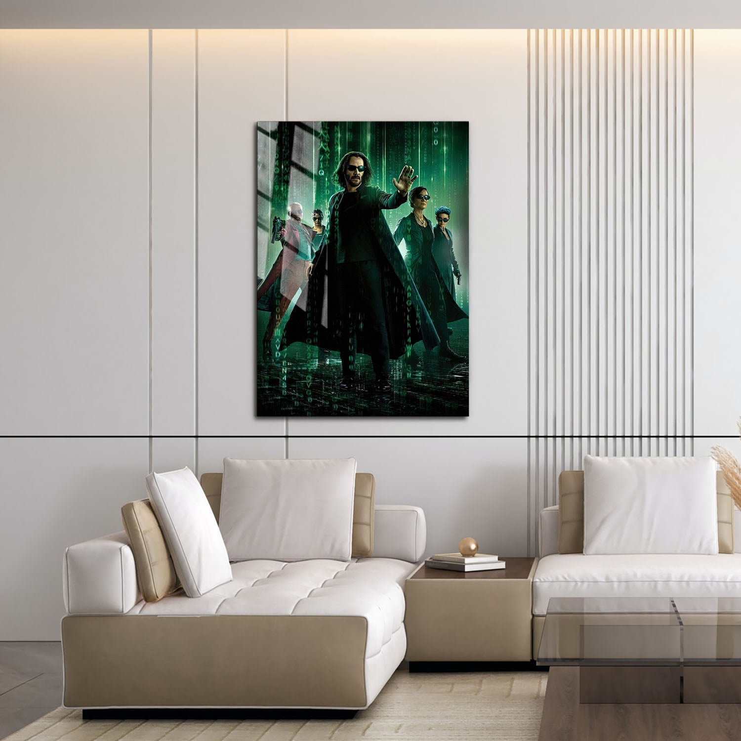 Flex Designs Metal Poster The Matrix Resurrections Key Art 16 x 24" Home Goods - Movie 2021 Movie Metal Poster