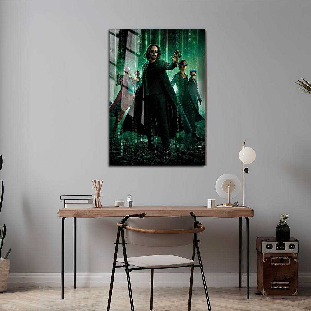 Flex Designs Metal Poster The Matrix Resurrections Key Art 24 x 36" Home Goods - Movie 2021 Movie Metal Poster