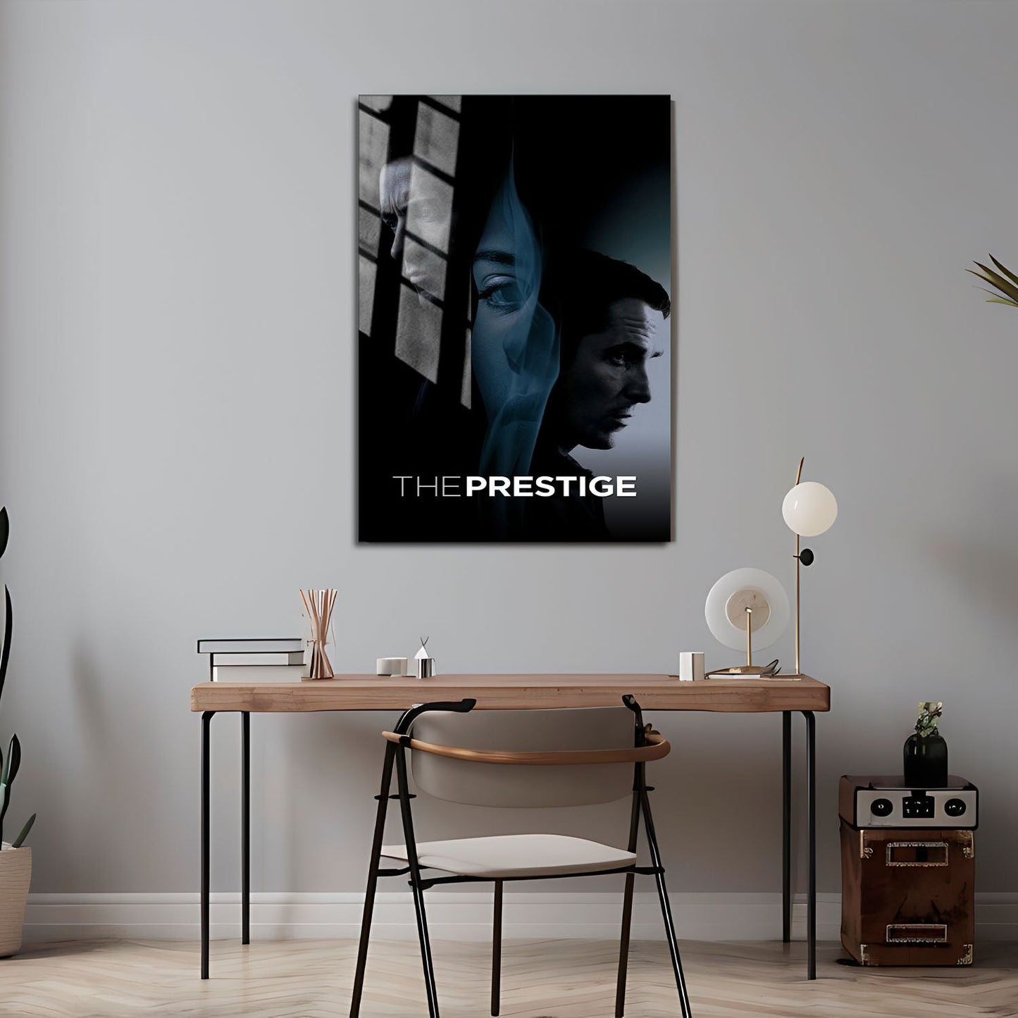 Flex Designs Metal Poster The Prestige Cinematic 24 x 36" Home Goods - Movie 2006 Movie Metal Poster