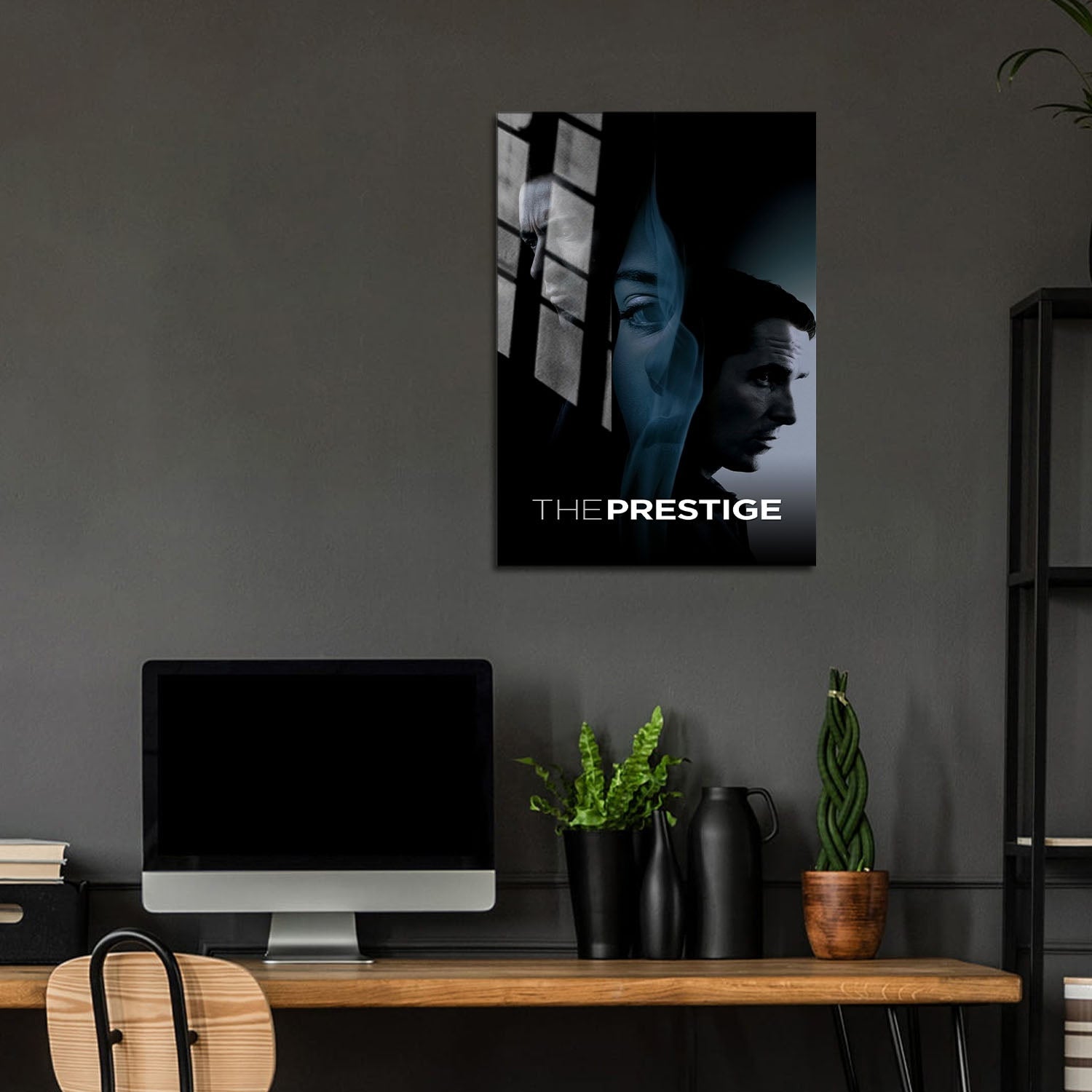 Flex Designs Metal Poster The Prestige Cinematic 5 x 7" Home Goods - Movie 2006 Movie Metal Poster
