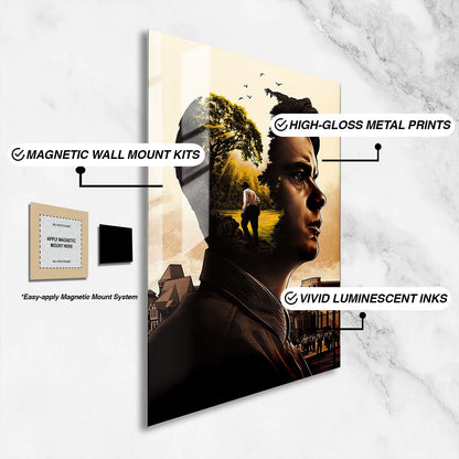 Flex Designs Metal Poster The Shawshank Redemption Key Art 16 x 24" Home Goods - Movie 1994 Movie Metal Poster