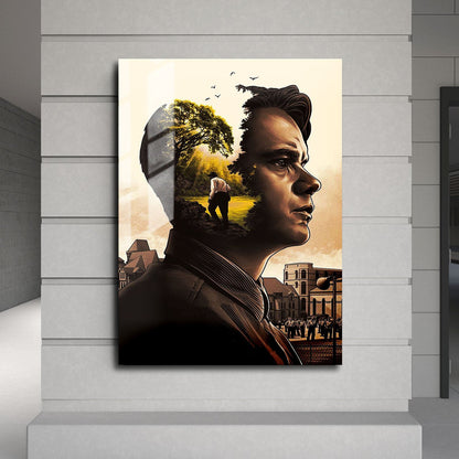 Flex Designs Metal Poster The Shawshank Redemption Key Art 24 x 36" Home Goods - Movie 1994 Movie Metal Poster