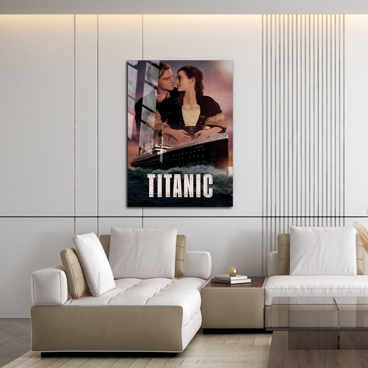 Flex Designs Metal Poster Titanic 16 x 24" Home Goods - Movie 1997 Movie Metal Poster
