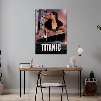 Flex Designs Metal Poster Titanic 24 x 36" Home Goods - Movie 1997 Movie Metal Poster