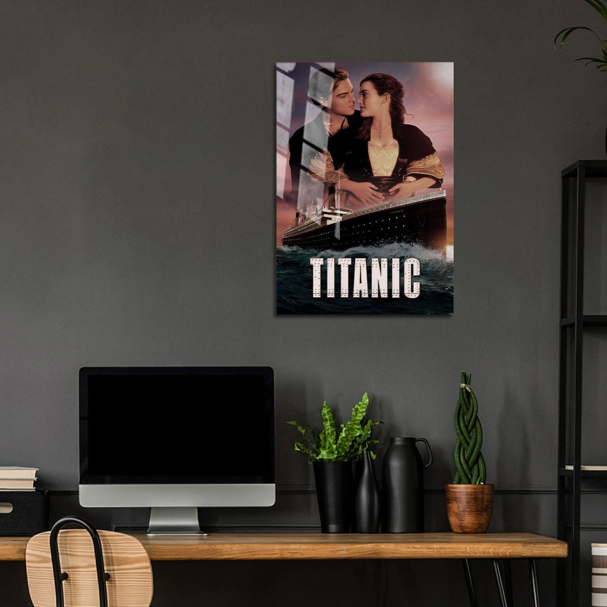 Flex Designs Metal Poster Titanic 5 x 7" Home Goods - Movie 1997 Movie Metal Poster