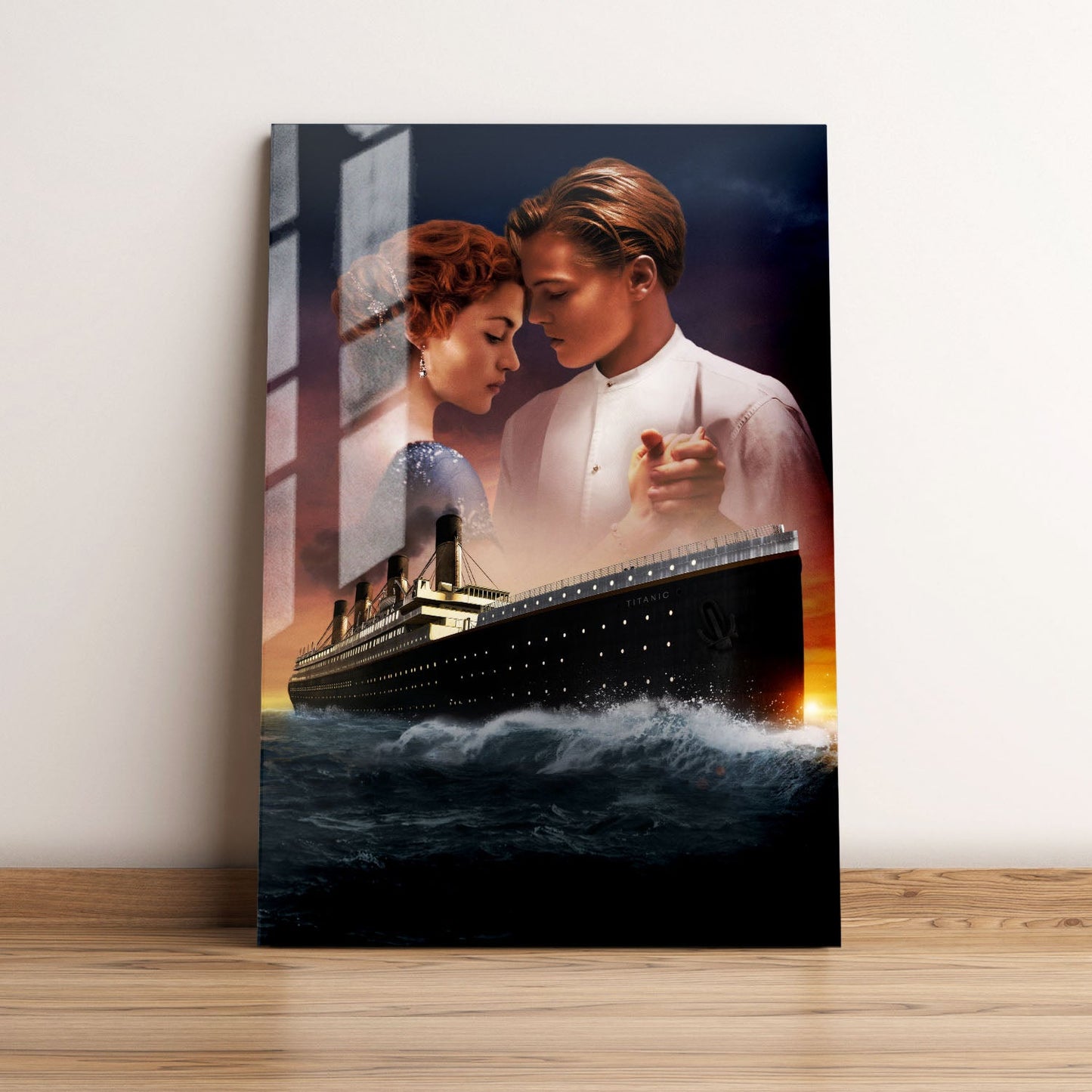Titanic Key Art Movie Metal Poster