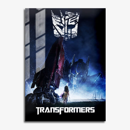Flex Designs Metal Poster Transformers 11 x 17" Home Goods - Movie 2007 Movie Metal Poster