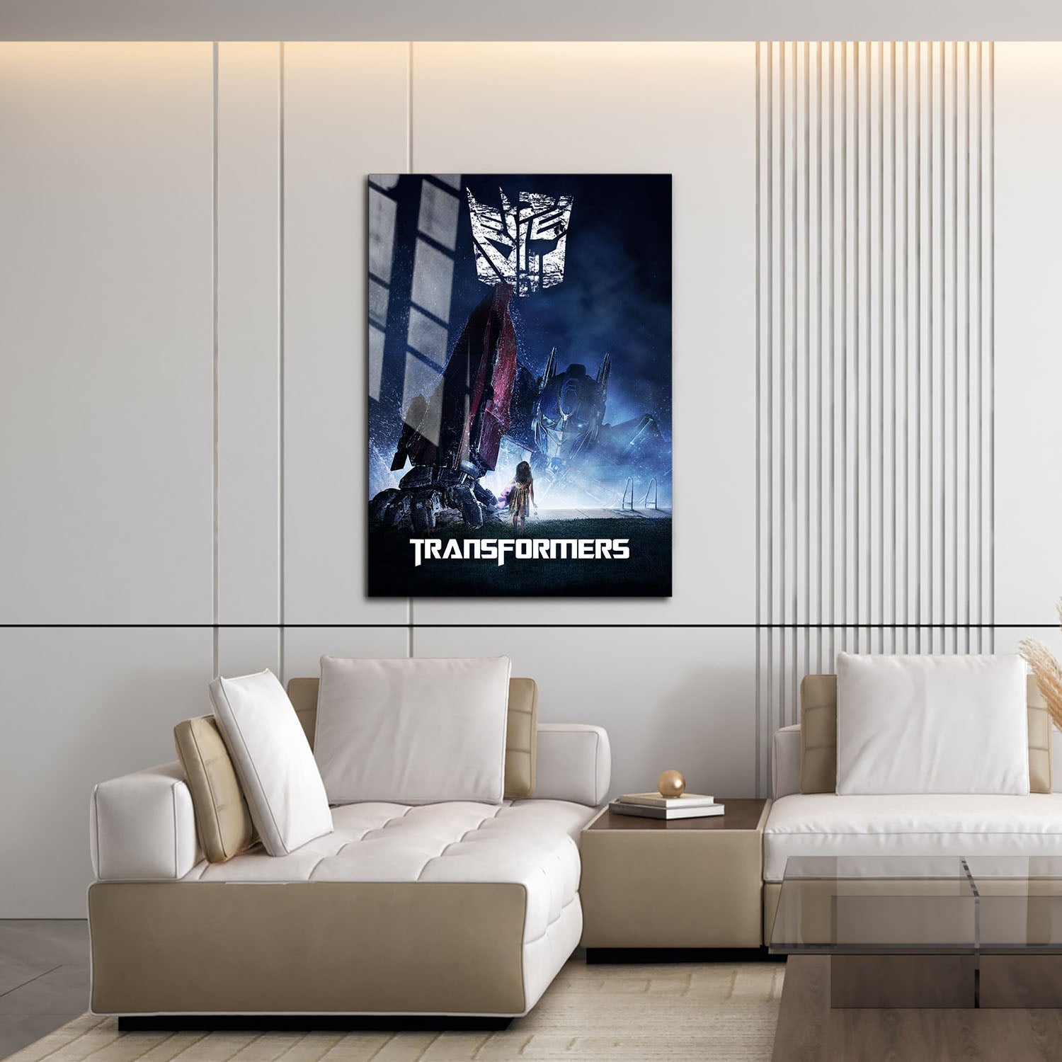 Flex Designs Metal Poster Transformers 16 x 24" Home Goods - Movie 2007 Movie Metal Poster