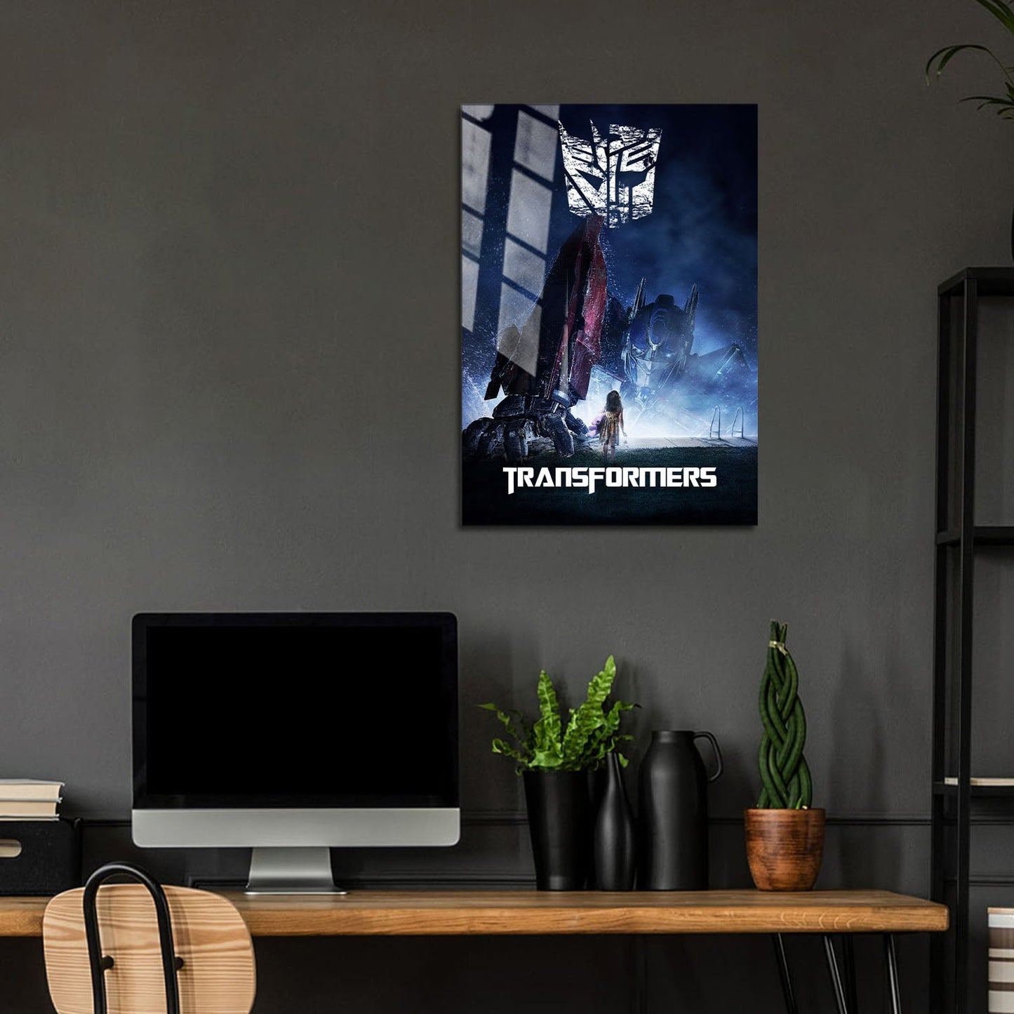 Flex Designs Metal Poster Transformers 5 x 7" Home Goods - Movie 2007 Movie Metal Poster