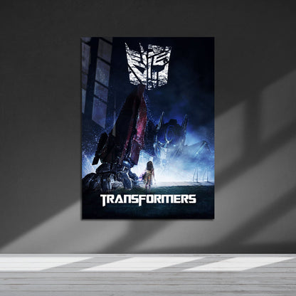 Flex Designs Metal Poster Transformers 5 x 7" Home Goods - Movie 2007 Movie Metal Poster