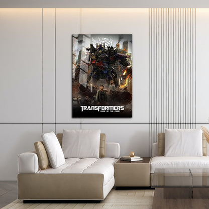 Flex Designs Metal Poster Transformers Dark of the Moon 16 x 24" Home Goods - Movie 2011 Movie Metal Poster