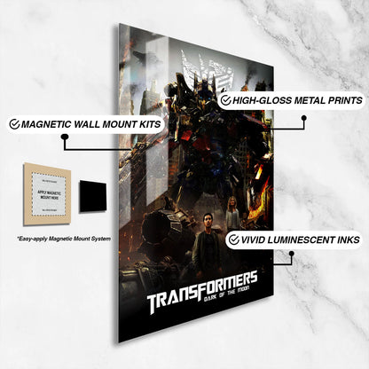 Flex Designs Metal Poster Transformers Dark of the Moon 16 x 24" Home Goods - Movie 2011 Movie Metal Poster