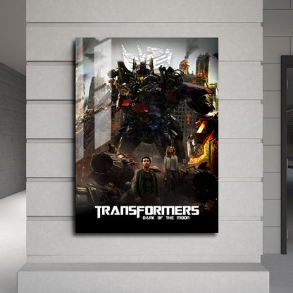Flex Designs Metal Poster Transformers Dark of the Moon 24 x 36" Home Goods - Movie 2011 Movie Metal Poster