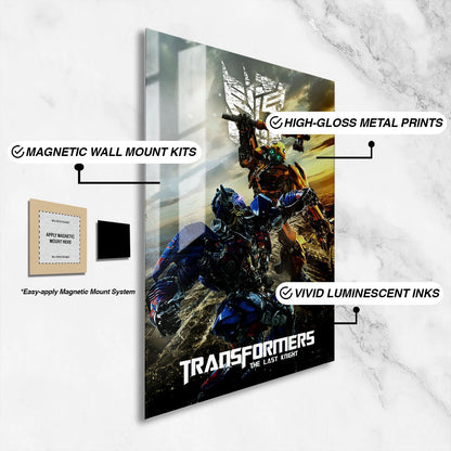 Flex Designs Metal Poster Transformers The Last Knight 16 x 24" Home Goods - Movie 2017 Movie Metal Poster