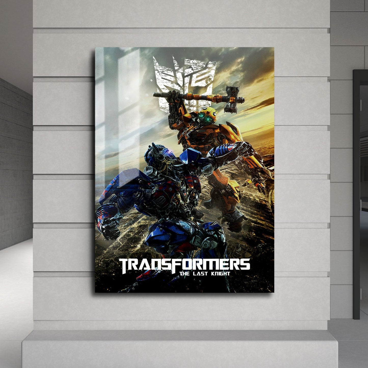 Flex Designs Metal Poster Transformers The Last Knight 24 x 36" Home Goods - Movie 2017 Movie Metal Poster