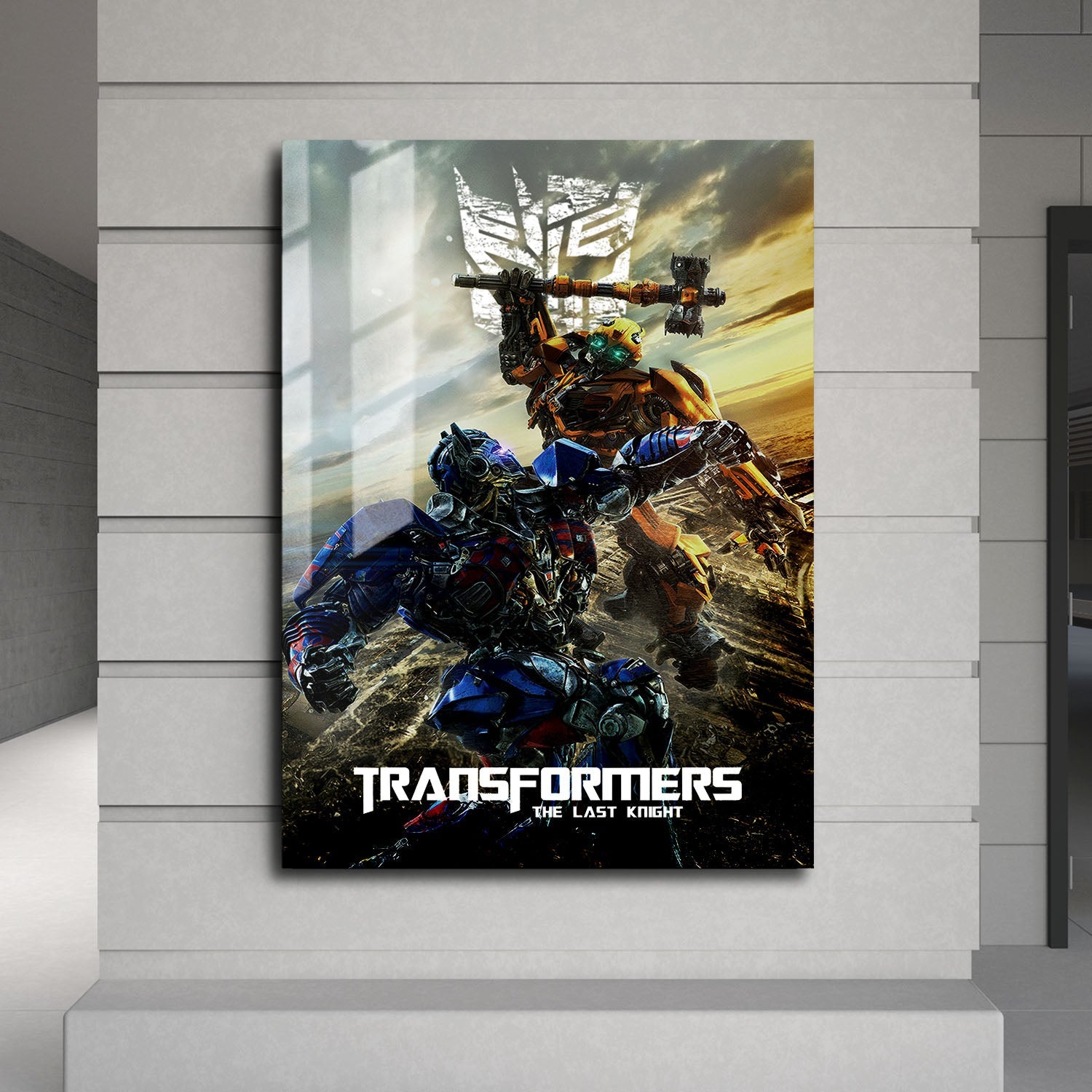 Flex Designs Metal Poster Transformers The Last Knight 24 x 36" Home Goods - Movie 2017 Movie Metal Poster