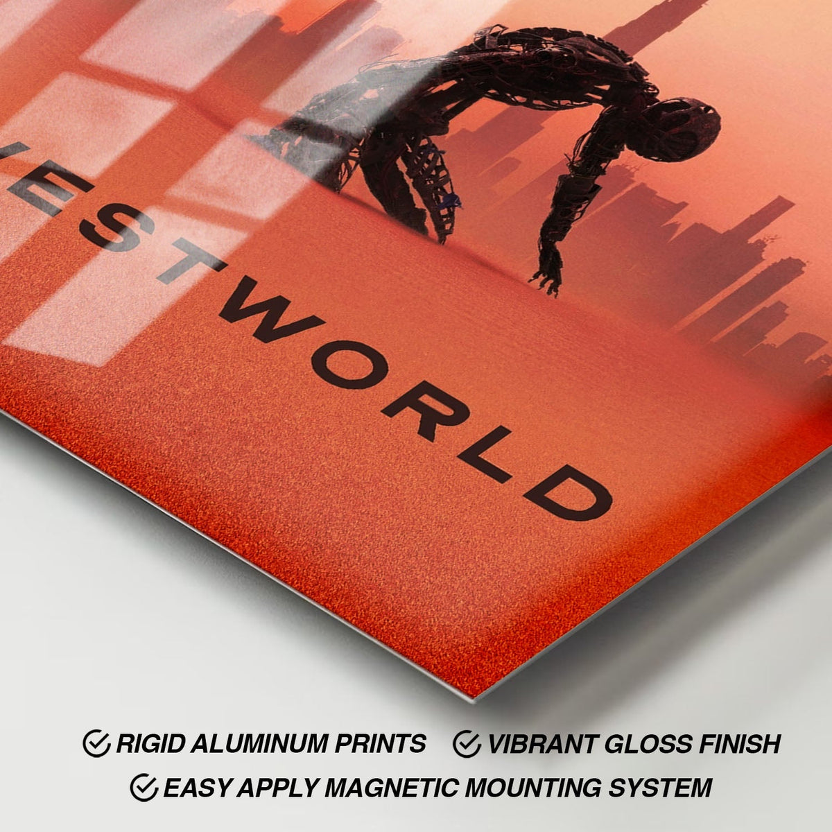 Flex Designs Metal Poster Westworld 11 x 17" Home Goods - TV Show 2016 TV Show Metal Poster