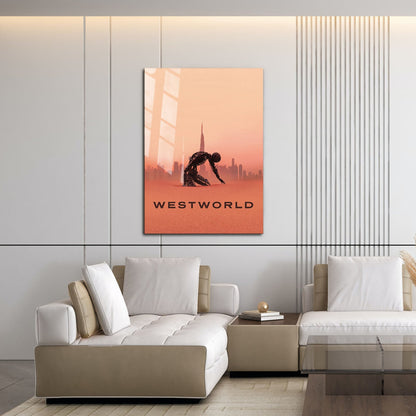 Flex Designs Metal Poster Westworld 16 x 24" Home Goods - TV Show 2016 TV Show Metal Poster