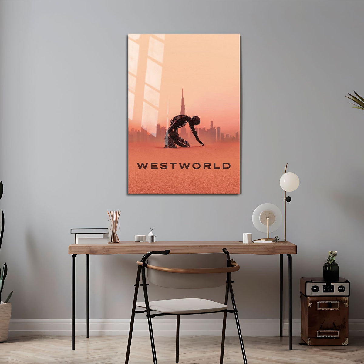 Flex Designs Metal Poster Westworld 24 x 36" Home Goods - TV Show 2016 TV Show Metal Poster