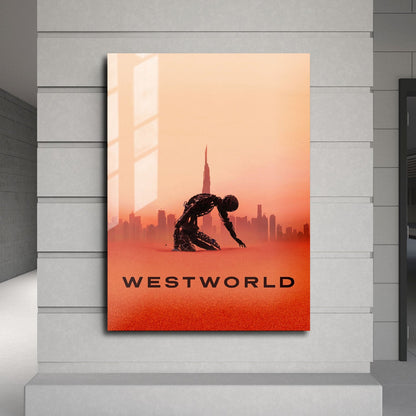 Flex Designs Metal Poster Westworld 24 x 36" Home Goods - TV Show 2016 TV Show Metal Poster