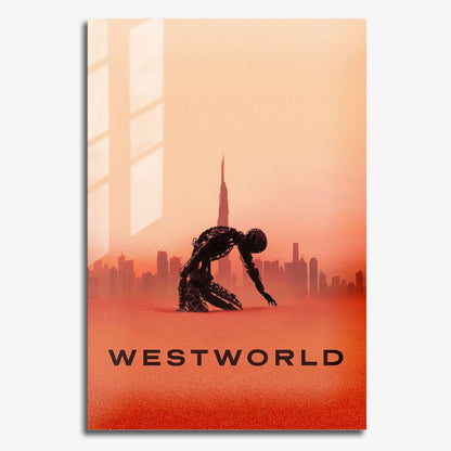 Flex Designs Metal Poster Westworld 11 x 17" Home Goods - TV Show 2016 TV Show Metal Poster