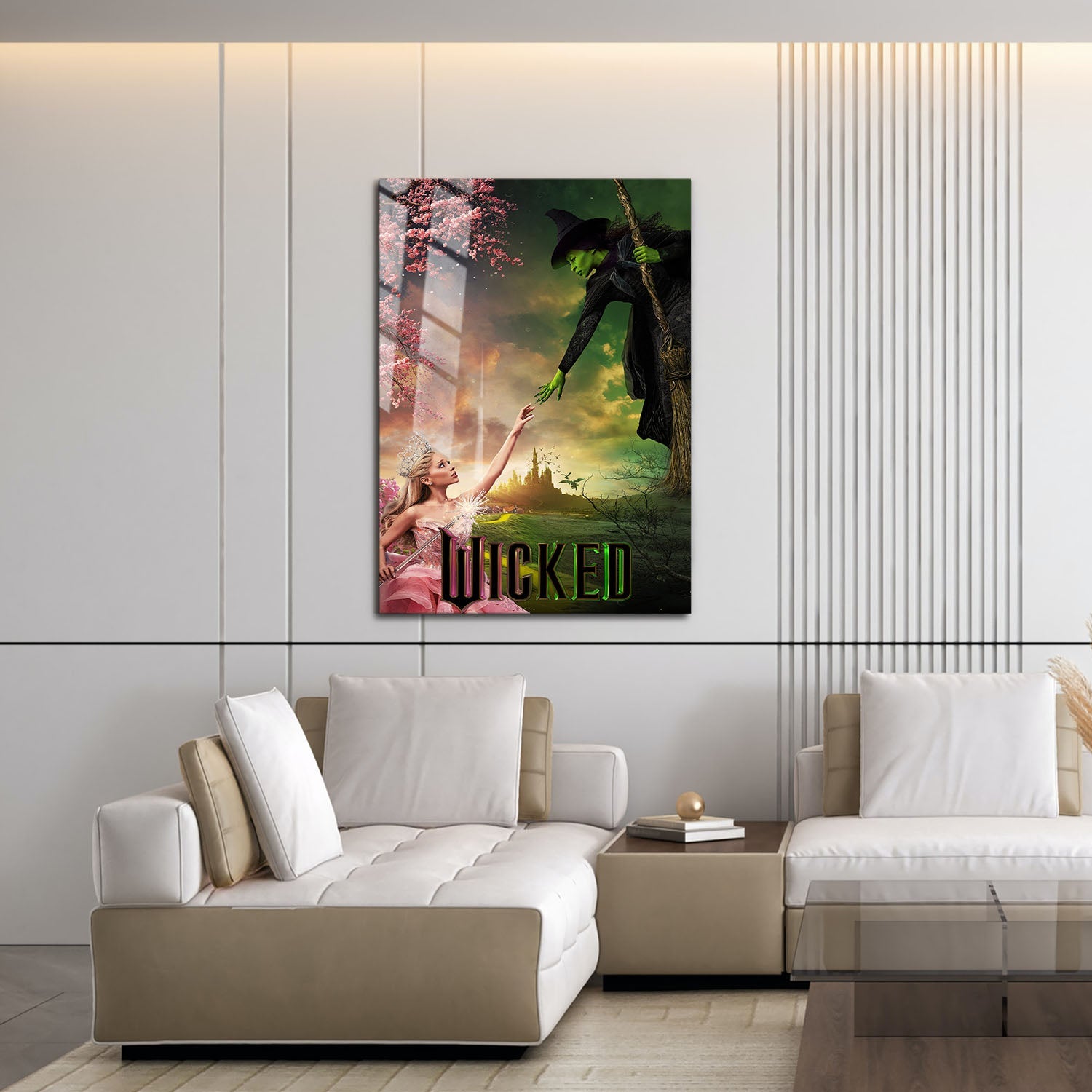 Flex Designs Metal Poster Wicked 16 x 24" Home Goods - Movie 2024 Movie Metal Poster