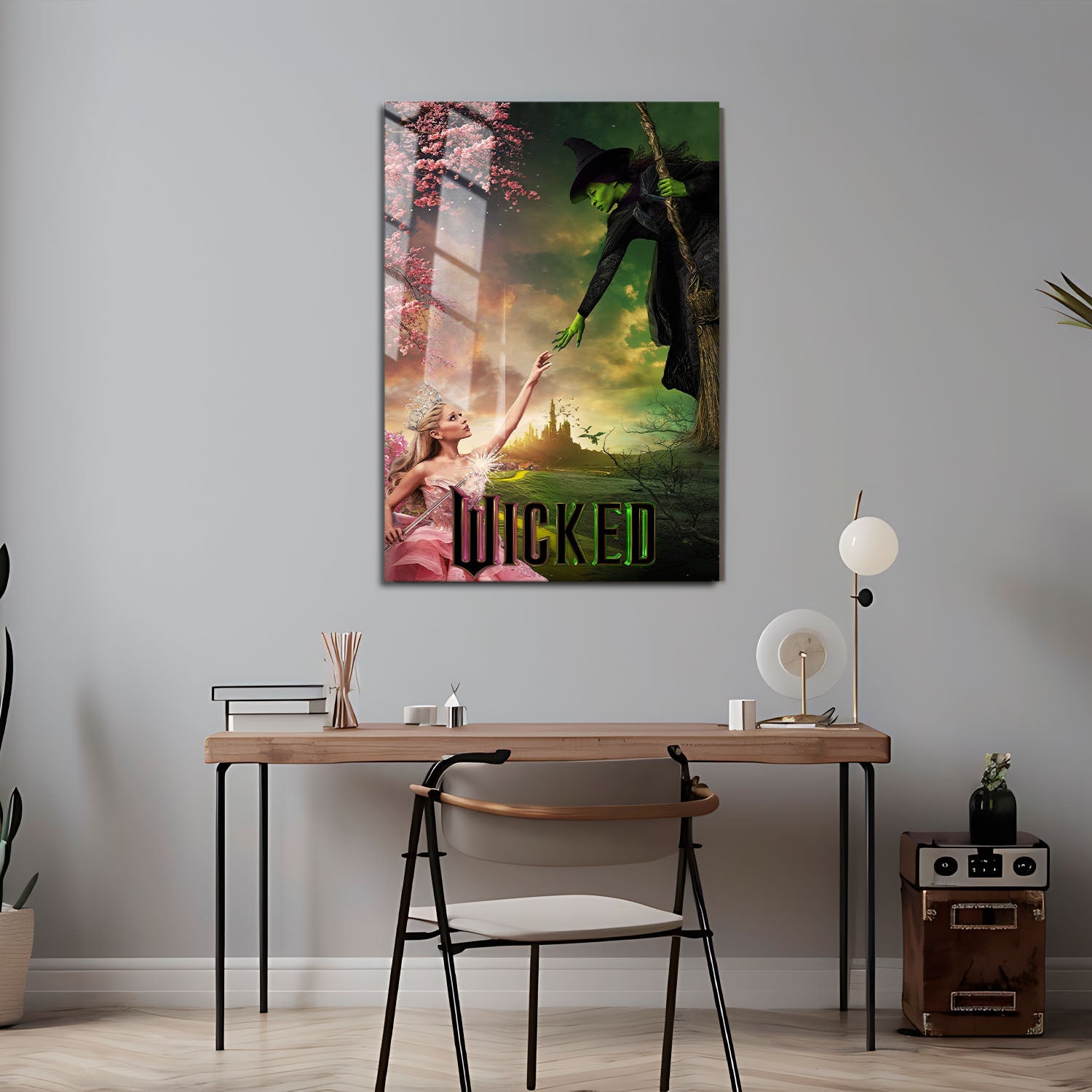 Flex Designs Metal Poster Wicked 24 x 36" Home Goods - Movie 2024 Movie Metal Poster