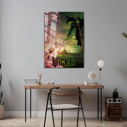 Flex Designs Metal Poster Wicked 24 x 36" Home Goods - Movie 2024 Movie Metal Poster