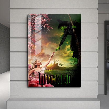 Flex Designs Metal Poster Wicked 24 x 36" Home Goods - Movie 2024 Movie Metal Poster