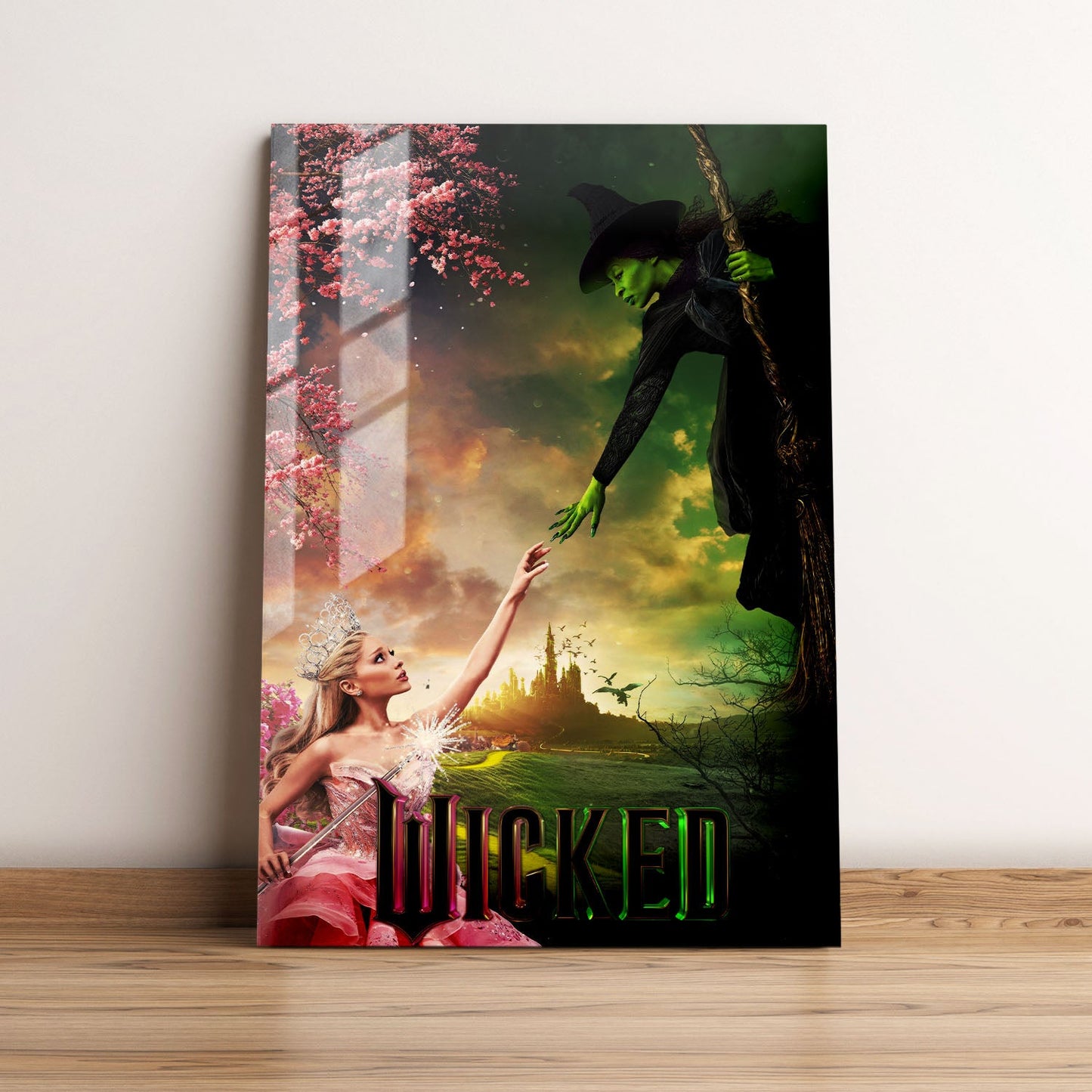Wicked Movie Metal Poster
