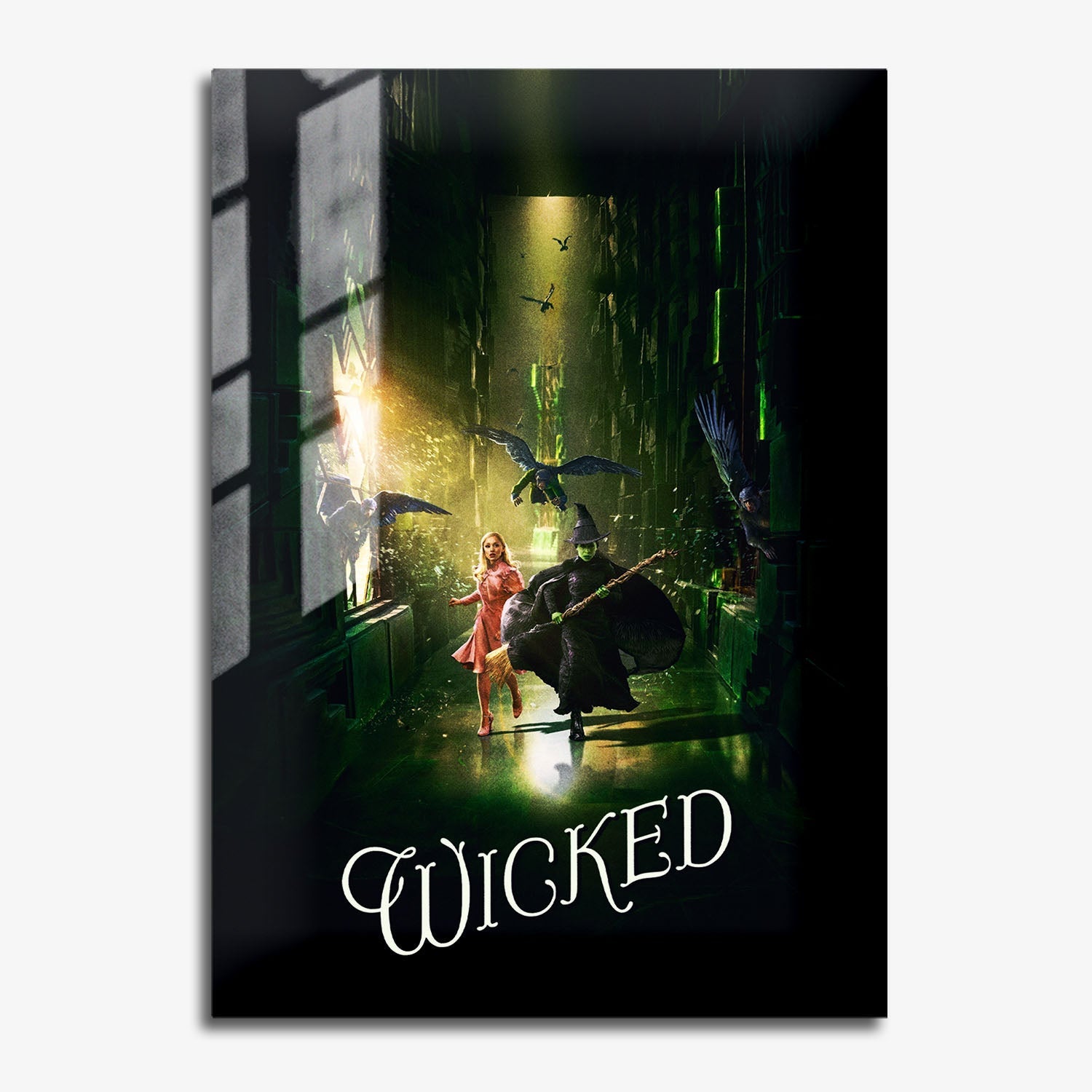 Flex Designs Metal Poster Wicked Cinematic 11 x 17" Home Goods - Movie 2024 Movie Metal Poster