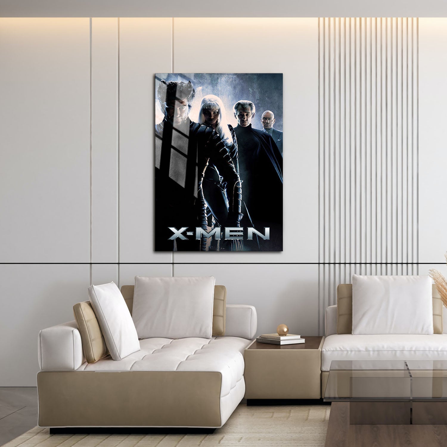 Flex Designs Metal Poster X-Men 16 x 24" Home Goods - Movie 2000 Movie Metal Poster