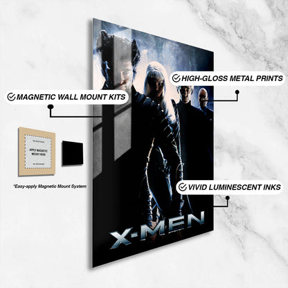 Flex Designs Metal Poster X-Men 16 x 24" Home Goods - Movie 2000 Movie Metal Poster