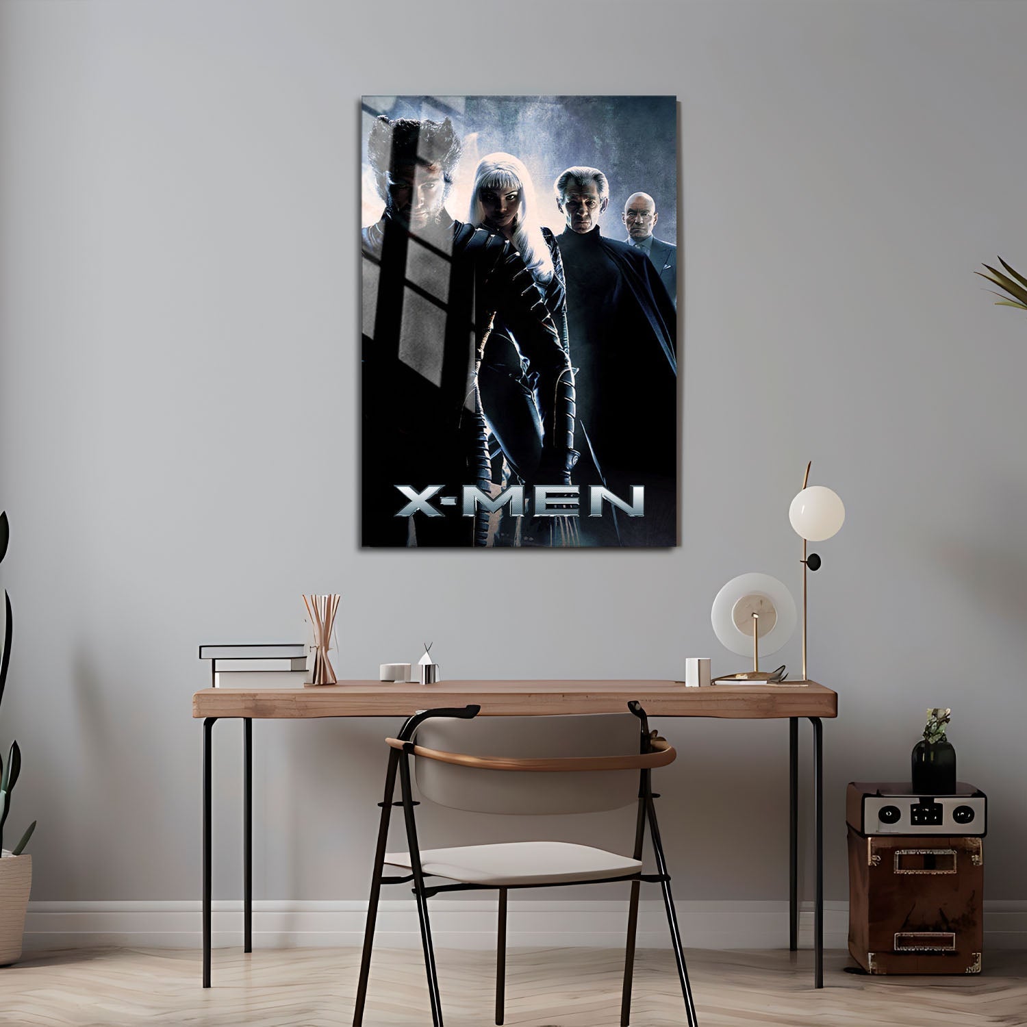Flex Designs Metal Poster X-Men 24 x 36" Home Goods - Movie 2000 Movie Metal Poster