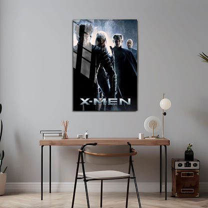Flex Designs Metal Poster X-Men 24 x 36" Home Goods - Movie 2000 Movie Metal Poster
