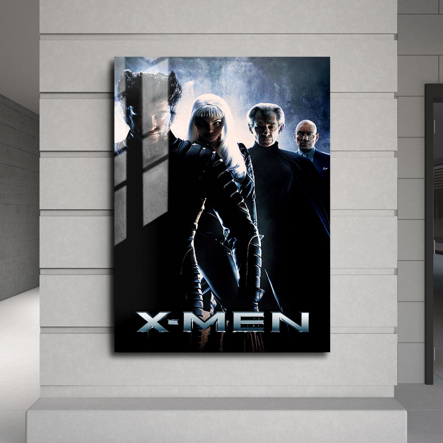 Flex Designs Metal Poster X-Men 24 x 36" Home Goods - Movie 2000 Movie Metal Poster