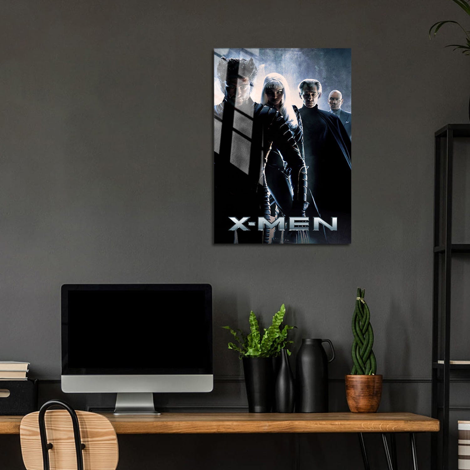 Flex Designs Metal Poster X-Men 5 x 7" Home Goods - Movie 2000 Movie Metal Poster