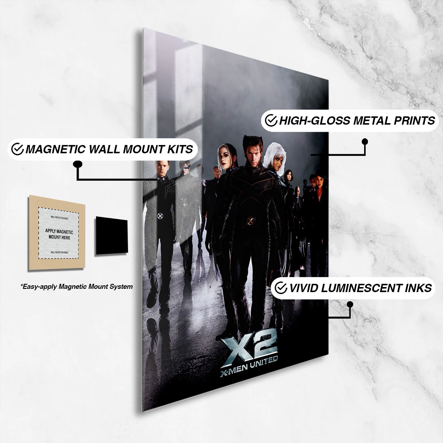 Flex Designs Metal Poster X2 16 x 24" Home Goods - Movie 2003 Movie Metal Poster
