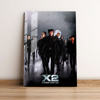 X2 Movie Metal Poster