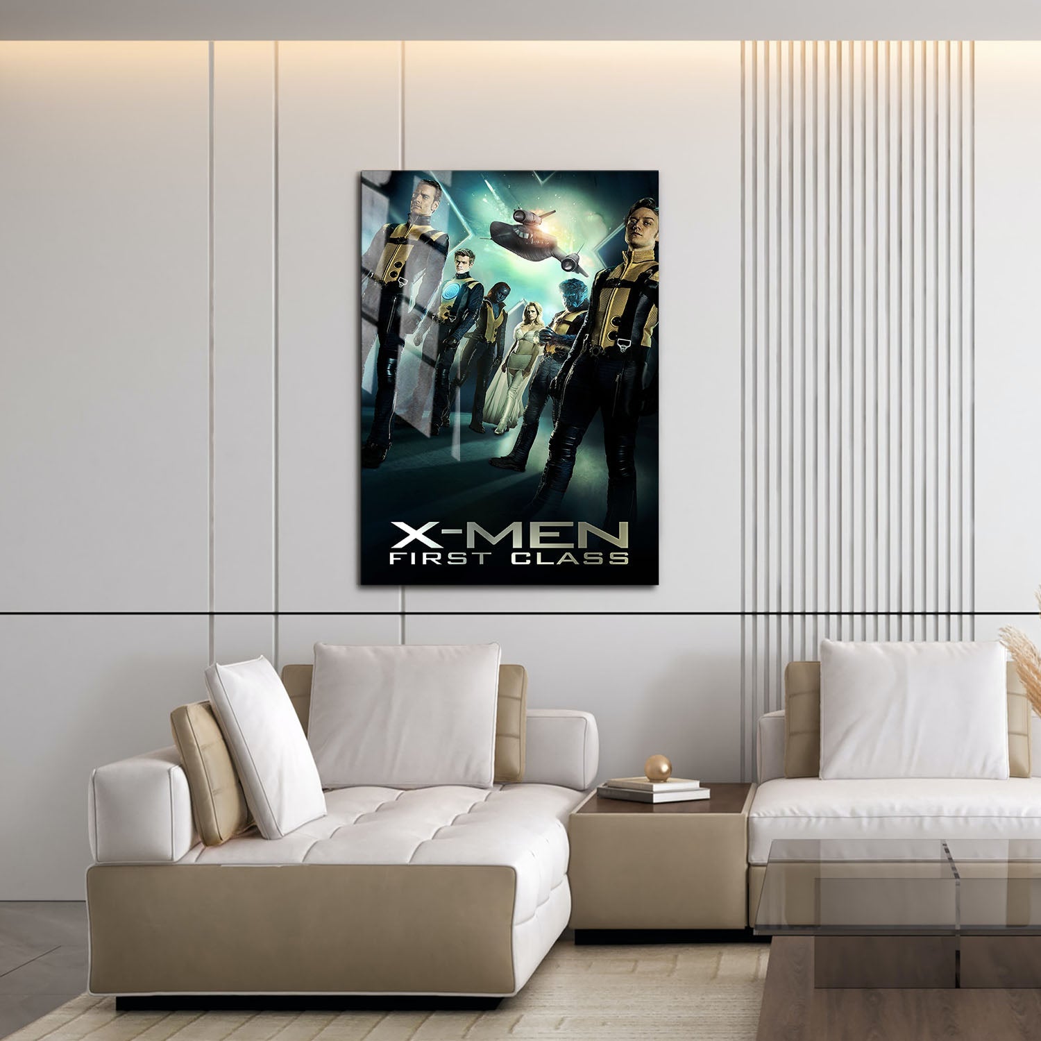 Flex Designs Metal Poster X-Men First Class 16 x 24" Home Goods - Movie 2011 Movie Metal Poster