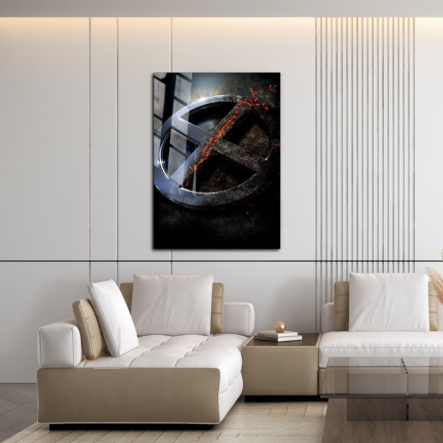 Flex Designs Metal Poster X-Men Collection 16 x 24" Home Goods - Movie  Movie Metal Poster