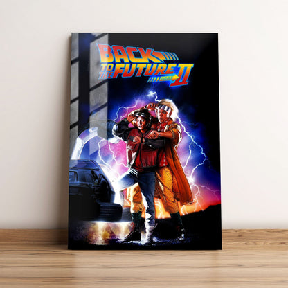 Back to the Future Part II Movie Metal Poster