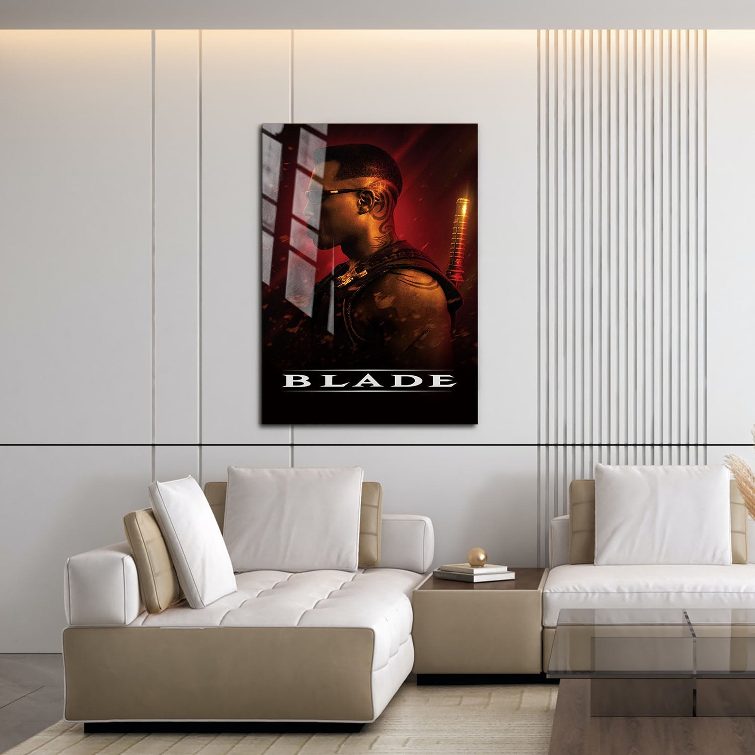 Flex Designs Metal Poster Blade 16 x 24" Home Goods - Movie 1998 Movie Metal Poster