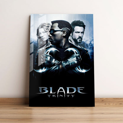 Blade Trinity Movie Metal Poster
